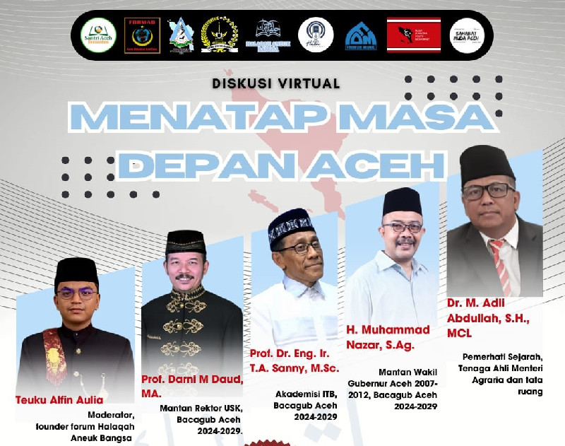 Halaqah Aneuk Bangsa Gelar Diskusi Virtual Menatap Masa Depan Aceh