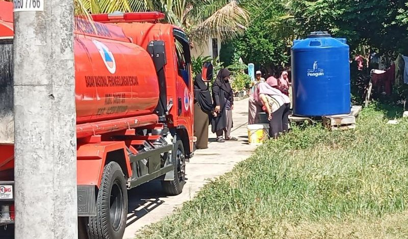 29 Ribu Liter Air Bersih Telah Didistribusikan ke Lhoknga