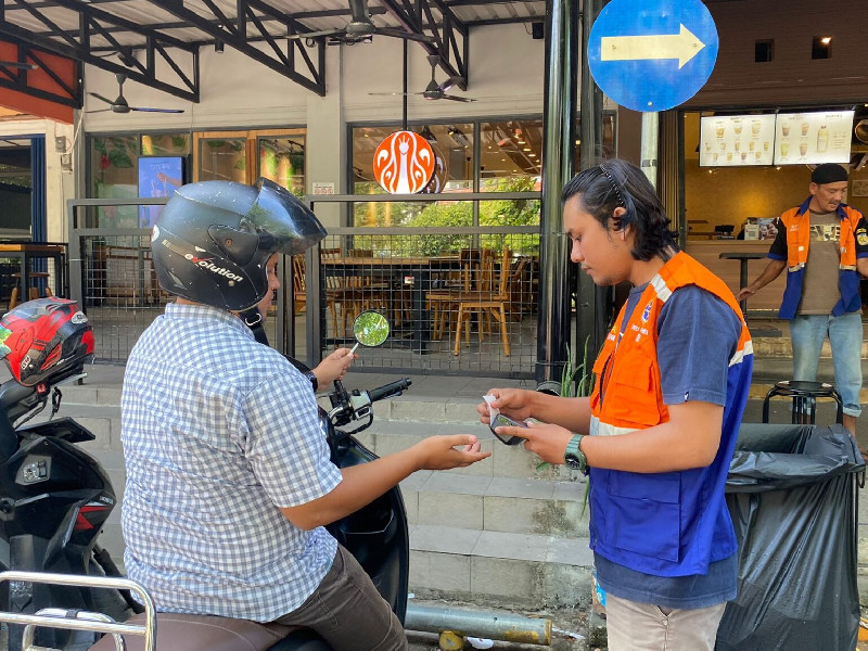 Dishub Banda Aceh Mulai Terapkan Sistem Parkir Handheld