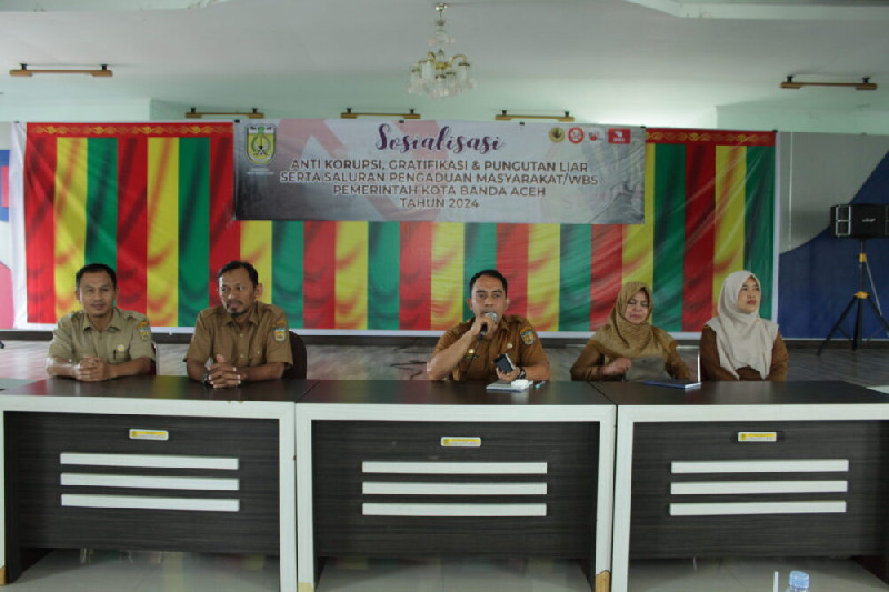 Tingkatkan Integritas, Inspektorat Sosialisasikan Antikorupsi, Gratifikasi, dan Pungli di Dinkes Banda Aceh