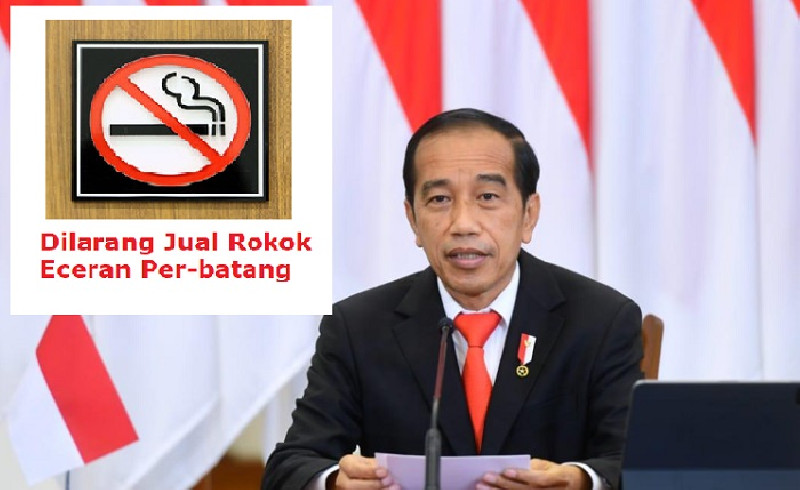 Pemerintah Larang Penjualan Rokok Eceran