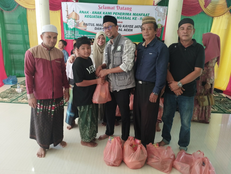 BMA dan BMG Kayee Jatoe Gelar Khitanan Massal Gratis untuk 40 Anak Miskin