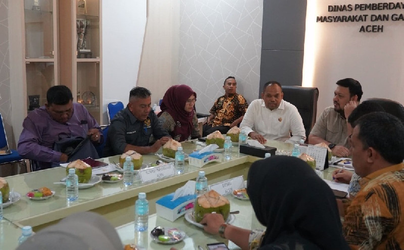 Evaluasi Keterbukaan Informasi Publik, KIA Visitasi ke DPMG Aceh