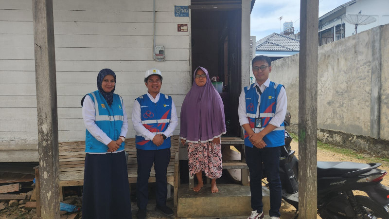 Program Listrik Gratis PLN Bantu Keluarga Kurang Mampu di Banda Aceh