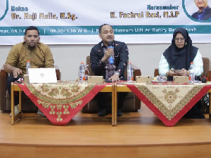 Senator Aceh Beri Wejangan Bonus Demografi ke Mahasiswa UIN