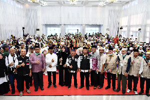 Pj Walikota Banda Aceh Sambut Kepulangan Jemaah Haji Kloter 11