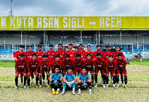 Minggu Ini, Tim Sepak Bola PON Aceh Gelar Dua Kali Uji Tanding