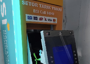 Sambut PON, BSI Aceh Mulai Pasang Penambahan Unit Mesin ATM