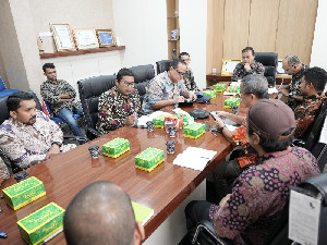 Perkuat Sosialisasi, Kepala Kantor DPD RI Provinsi Aceh Kunjungi Diskominfo dan Sandi Aceh