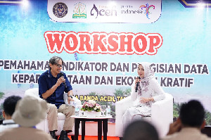 Surveyor dan PIC Se-Aceh Dilatih Pengisian Data Kepariwisataan dan Ekraf