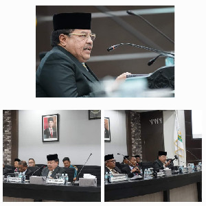 Teuku Raja Keumangan Pimpin Rapat Paripurna DPRA Bahas APBA 2023