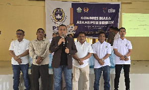 Saifuddin Muhammad Kembali Terpilih Sebagai Ketua Askab PSSI Bireuen