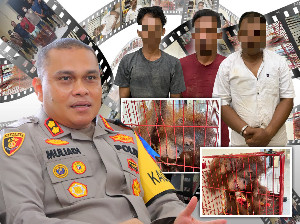 Polres Aceh Tamiang Ringkus Tiga Pelaku Perdagangan Satwa