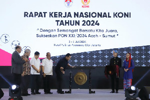 Menpora Buka Resmi Rakernas KONI, Matangkan Kesiapan PON XXI Aceh-Sumut 2024