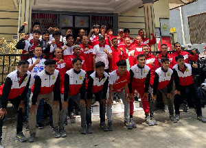 Tim Futsal PON Aceh Jalani Training Center di Pulau Jawa