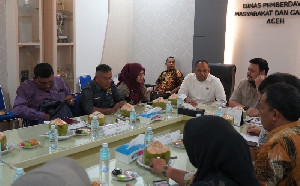 Evaluasi Keterbukaan Informasi Publik, KIA Visitasi ke DPMG Aceh