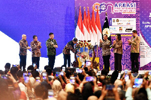 Jokowi Imbau Penggunaan Produk Dalam Negeri dalam Penyerapan Anggaran Pemda
