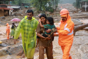 Tanah Longsor Landa Kerala India, Sedikitnya 24 Orang Tewas