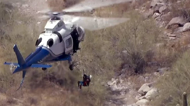 13 Pendaki Berhasil Diselamatkan di Jalur Arizona di tengah Suhu Panas