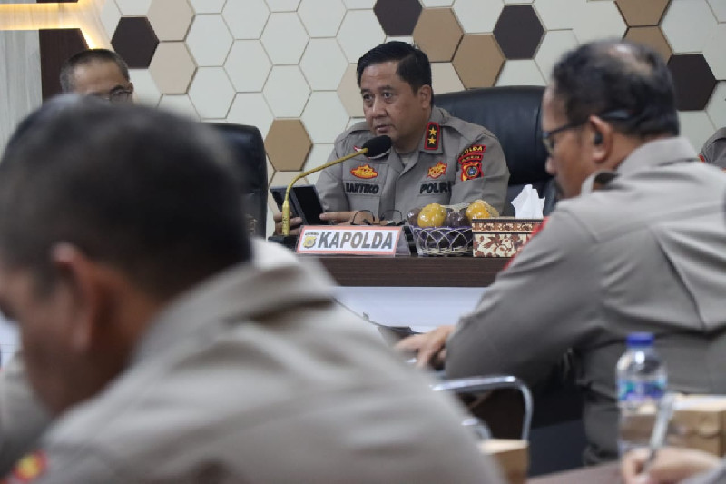 Polda Aceh Gelar Rakor Pengamanan PON XXI Aceh-Sumut 2024