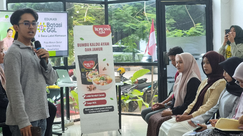 Nutrifood Ajak Anak Muda Aceh Batasi Gula, Garam, Lemak