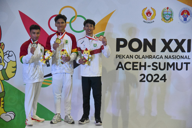 Riau Puncaki Klasemen Medali Sementara PON XXI Aceh-Sumut 2024