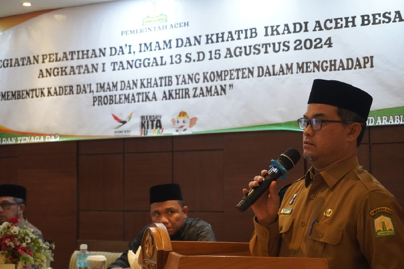 DSI Bersama IKADI Latih 80 Da'i, Imam, dan Khatib Se-Aceh Besar