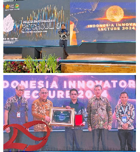 Kepala ARC USK Terima Penghargaan Indonesia Innovator Lecture dari Kepala BRIN