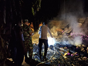 Rumah Kayu di Aceh Utara Ludes Terbakar, Tiga Anak Tewas