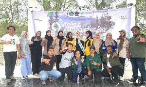 Nature Conservation Day: HIMATL dan Sahabat Hijau Bersihkan Kilometer Nol Banda Aceh