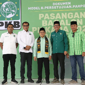 Gus Muhaimin Serahkan Rekomendasi kepada 15 Cakada Provinsi Aceh