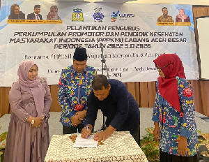 Majukan Kesehatan Masyarakat, Pemkab Dukung Kepengurusan Baru PPPKMI Aceh Besar