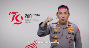 HUT ke-79 RI, Kapolri: Semangat Baru untuk Nusantara Baru, Indonesia Maju