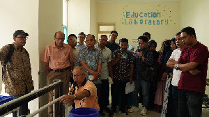 Gandeng Ramsar Center Japan, USK Kembangkan Bank Kepiting di Banda Aceh