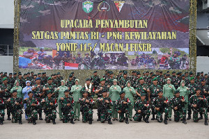 Ratusan Prajurit TNI Tiba di Aceh Usai Bertugas di Papua