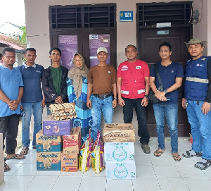 PMI Banda Aceh Salurkan Bantuan Masa Panik untuk Korban Kebakaran di Lampaseh