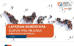 Hasil Survey PRC, Alhudri Tertinggi dalam Pilkada Aceh Tengah