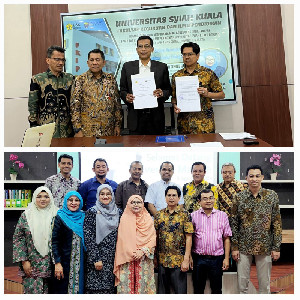 Peneliti Sistem Informasi Geografis Dunia dari Universiti Malaya Berkunjung ke Sekolah Pascasarjana dan FKIP USK