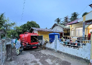 Penyaluran Air Bersih di Kecamatan Lhoknga dan Sekitarnya Capai 3 Juta Liter