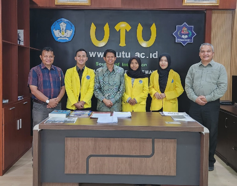 Rektor UTU Lepas 5 Mahasiswa KKN Internasional 2024