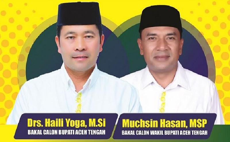 Haili-Muchsin  Ingin Wujudkan Aceh Tengah Belangi