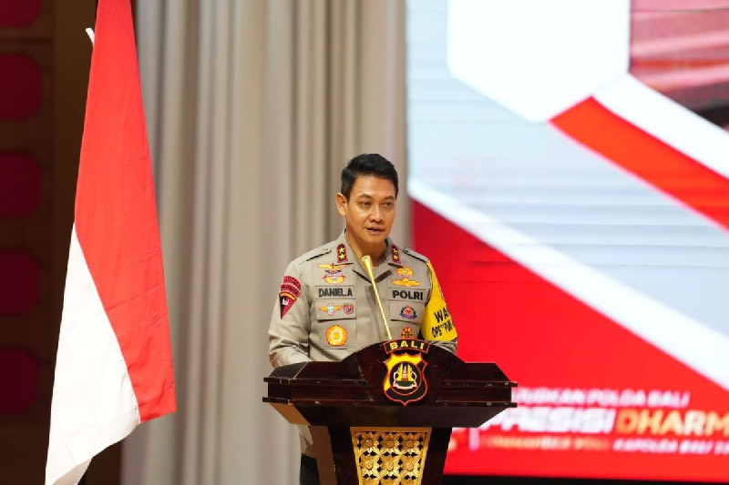 Amankan HLF MSP dan IAF di Bali, Polri Gelar Latpraops Puri Agung II