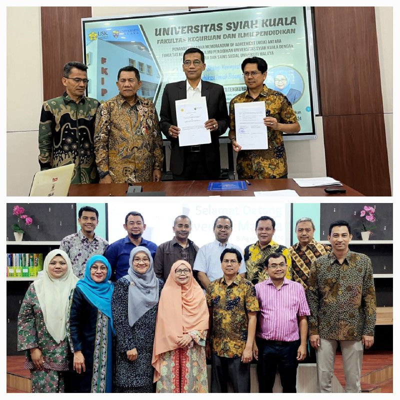 Peneliti Sistem Informasi Geografis Dunia dari Universiti Malaya Berkunjung ke Sekolah Pascasarjana dan FKIP USK