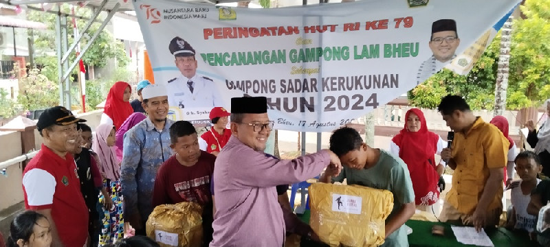 Lam Bheu Jadi Gampong Sadar Kerukunan Ke-19 di Aceh