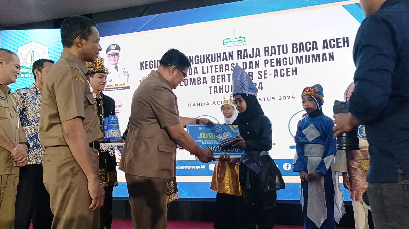 Siswa MIN 27 Aceh Besar Raih Juara II Lomba Bertutur Tingkat Provinsi