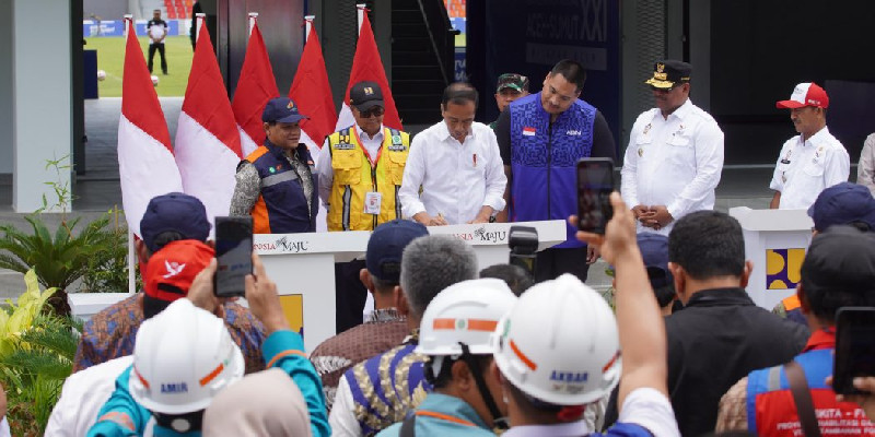 Presiden Jokowi Resmikan 18 Venue PON XXI di Aceh