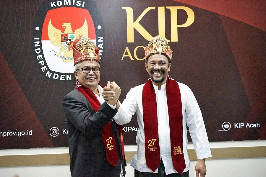 Daftar Susunan Tim Pemenangan Bustami-Fadhil Rahmi untuk Pilkada Aceh 2024