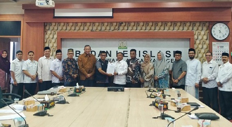 DPRA Bersama Pemerintah Aceh Finalisasi Raqan Grand Desain Syariat Islam