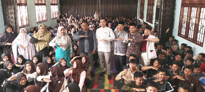 Cegah Stunting, Pelajar SMA di Bener Meriah Diimbau Rutin Minum TTD dan Olahraga