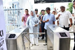 Pemko Banda Aceh Luncurkan Sistem Pembayaran Retribusi Non-Tunai di Monumen Kapal Apung